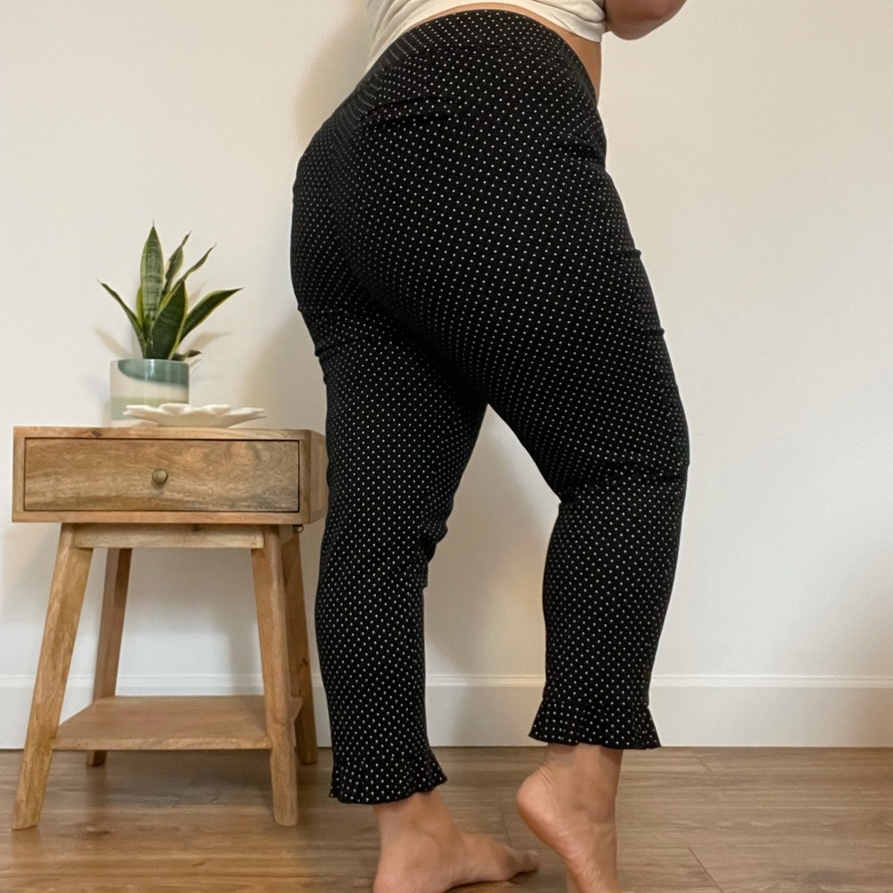 Lane Bryant Allie Pant with ruffle hem